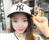 【MLB】韩国专柜正品代购16春新NY洋基队两色亮片情侣棒球帽
