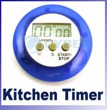 厨房定时器时钟秒表 学生计时器提醒带支架 数显
