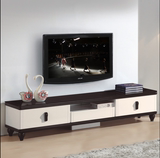 新款 钢化玻璃小户型电视柜组合简约现代创意亮光烤漆圆角电视柜