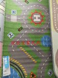 宜家代购 超值价斯多博地毯儿童游戏垫毯子爬行垫汽车轨道