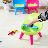 2016儿童宝宝学习书桌小凳子婴儿椅子塑料板凳通幼儿园靠背椅套