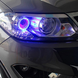 奇瑞瑞虎5汽车前大灯总成改装透镜HID氙气灯天使眼LED日行灯改装
