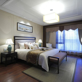 新中式床欧式床 实木床 韩式皮床 新古典床 样板房家具法式双人床