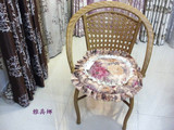 品牌布艺 亚派家纺 圆垫 椅垫 藤椅坐垫 坐垫 雅典娜可定方形