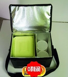 单肩外卖盒饭保温包 便当包 饭盒袋 冷饮包（36*27*25）