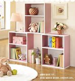 组合书柜韩式简约自由木制书架橱实木粒宜家学生儿童储物收纳书架