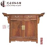 红木 明清古典实木中式家具 刺猬紫檀实木翘头柜 玄关柜 供桌