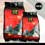 特价正品越南G7咖啡中原g7三合一速溶咖啡粉1600g100包浓香不包邮