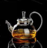耐高温玻璃茶壶花茶壶耐热透明带盖过滤可加热水果泡茶壶茶具加厚