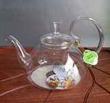 电磁炉用玻璃壶不锈钢丝过滤煮花茶具烧水壶煮泡茶壶电磁壶大容量
