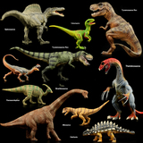 外贸出口正版侏罗纪世仿真恐龙玩具模型 迅猛龙 霸王龙棘龙镰刀龙