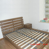 宜家居硬板式家具床简约现代排骨架简易床双人大床1.2 1.5 1.8米