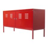 IKEA 宜家家居 宜家代购 IKEA PS 储物柜, 红色 收纳柜