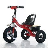 儿童三轮车脚踏车充气轮带斗小孩自行车男女脚蹬玩具童车2-3-5岁