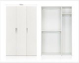 简约现代板式 三门自由组合 衣橱衣柜 储物柜 收纳柜 可定做尺寸