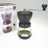 日本hario手摇磨豆机手动咖啡研磨机 陶瓷机芯水洗密封罐MSCS-2TB