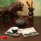 中国风民族特色水墨创意布艺隔垫 餐垫 盘垫 碗垫 锅垫盘垫茶杯垫