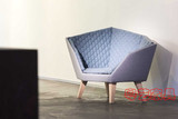 现代时尚菱形异形沙发设计师经典作品北欧创意沙发酒吧样板间沙发