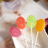 日本进口零食 儿童小孩糖果 不二家棒棒糖4种水果口味21支袋装