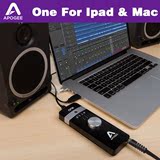 Apogee One For Ipad & Mac USB音频接口 内置话筒 USB 声卡
