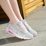 夏季新款气垫运动鞋女士网鞋透气休闲平底跑步鞋韩版学生旅游单鞋