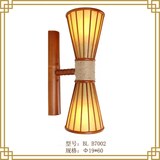 竹子灯具7002茶楼酒楼欧式壁灯 现代简约过道灯创意个性走廊壁灯