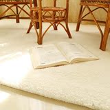 【天天特价】羊羔绒椭圆地毯 现代简约客厅卧室床边阳台家用地垫
