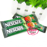 单包*越南进口雀巢Nescafe咖啡1+2三合一速溶咖啡 绿色特浓17g
