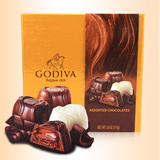 美国巧克力高迪瓦godiva歌帝梵混合装巧克力礼盒112g情人节礼物