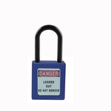 贝迪挂锁 /ABS工程塑料 通开钥匙 绝缘挂锁BD-8532