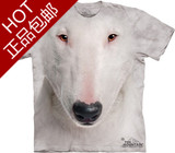 包邮美国代购The Mountain 2013新款牛头梗全棉短袖T恤有大码