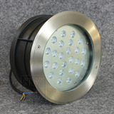 高品质 直径260mm 24*1W LED散热型地埋灯 304不锈钢 户外埋地灯