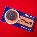 SONY索尼原装CR1620 3V锂电池 汽车遥控器钥匙 手表电池 单颗价