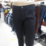 专柜一等品九牧王JB1614415黑色修身版16年春夏莫代尔纤维休闲裤