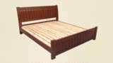 香樟木全实木床中式简约1.8米现代家具特价包邮促销双人床