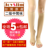 二级静脉曲张弹力袜医疗医用男女孕妇弹力裤术后预防中筒袜药护腿