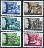 梵蒂冈1996年发行教皇保罗二世的旅程邮票6全d817