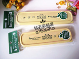 韩国进口 ECOINCORN玉米成分筷子勺子盒 便携餐具盒收纳盒