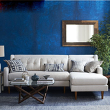 北欧宜家创意小户型布艺沙发组合可拆洗沙发三人双人日式乳胶沙发