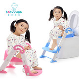 宝贝时代儿童坐便器阶梯式马桶多功能座便器宝宝马桶圈婴儿坐便器