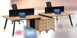 职员办公桌简约订做大尺寸电脑员工桌办公室职工位组合办公桌
