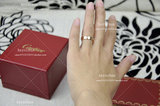 特惠正品卡地亚Cartier玫瑰金Love窄版18k螺丝纹戒指B4085200包邮