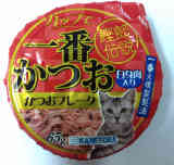 特价宠物猫粮 日本鲣节传说 一番鲣鱼白肉猫罐 原味 65g 猫罐头