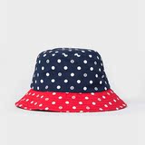 现货 美国正品代购Stussy Womens SS Dot Bucket Hat 新款渔夫帽