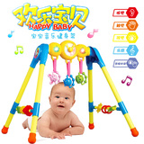 新生婴儿健身架玩具摇铃早教音乐灯光0-1岁宝宝2-3-6-8-9个月礼物