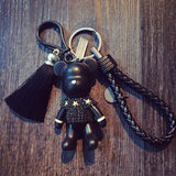 水钻暴力熊钥匙扣男士女款汽车创意情侣韩国可爱钥匙链包包挂件