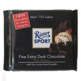 香港代购 德国进口 RITTER SPORT 斯波德 73%可可纯巧克力100g