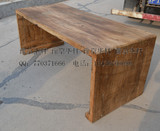特价榆木老门板书桌 电脑桌 字台 餐桌实木餐桌 桌子 实木板 木板