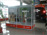 汽车用品展示柜 汽车座垫展示 玻璃柜 产品展柜   组合货架