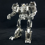 DIY手办金属机器人模型铁甲钢拳组装玩具大男孩创意礼品机甲摆件